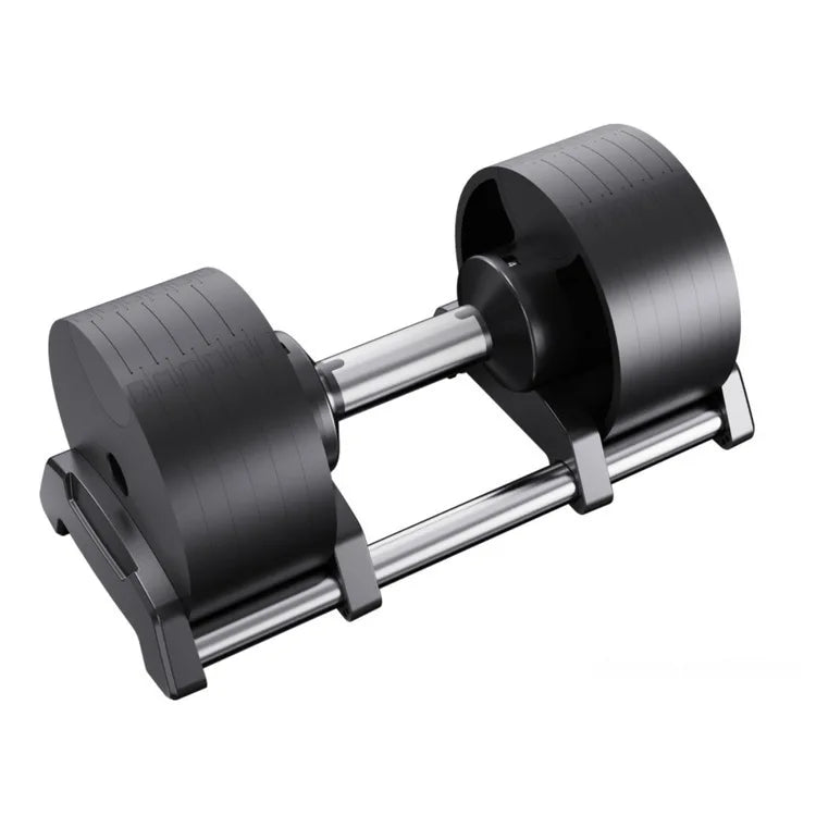 Adjustable Dumbbells Rotating Handle Adjustment / 7 Settings Fitness Equipment Strength Training