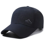 Unisex Summer Outdoor Sports Cap Golf Fishing Hat Quick Drying Sun Hat Adjustable Baseball Cap Women Men Lightweight Visor Cap