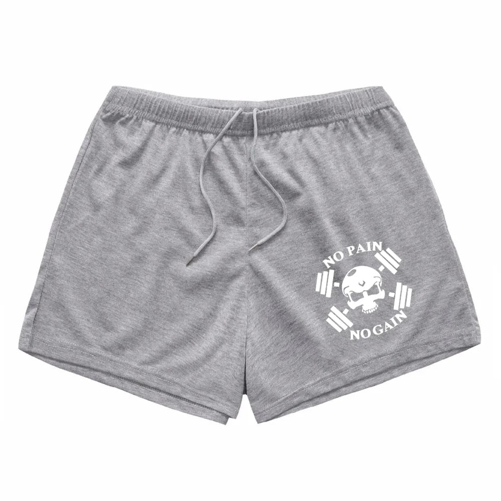 Quick Dry Running Shorts Men Solid Sports Clothing Fitness Bodybuilding Short Pants Sport Homme Gym Training Beach Shorts Length