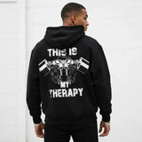 Men's Athletic and Motivational Graphic - Cotton Blend Black Long Sleeve Pullover Regular Fit | Soft & Breathable Fabric, Durable Print, Everyday Comfort, Machine Washable, Casual Fitness Gym or Workout Environment