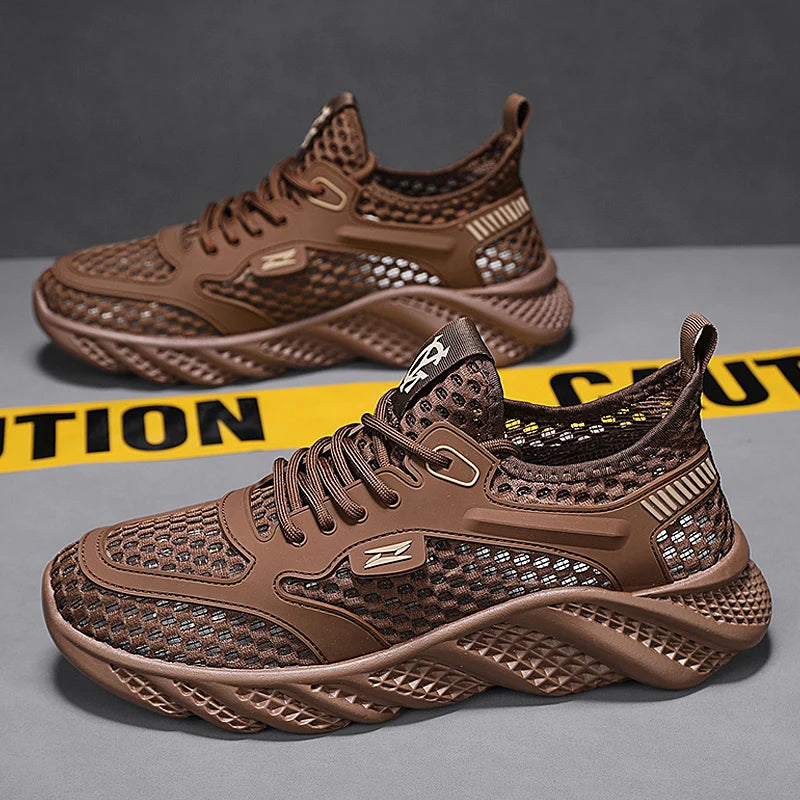 Summer Men Casual Shoes Fashion Lightweight Mens Running Walking Sneakers Mesh Breathable Male Jogging Sports Shoes