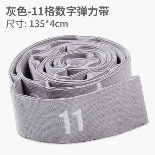 Yoga Stretching Strap, Stretch Band with 8 Loops, Yoga Strap, Shoulder Saver for Beginners for Effective Stretching, Yoga Traini
