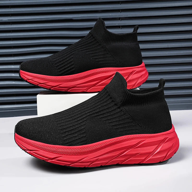 MAEDEF Men's Running Shoes Lightweight Breathable Mesh Elastic Comfortable Durable Fashion Casual  Hot Selling  Sports Sneakers