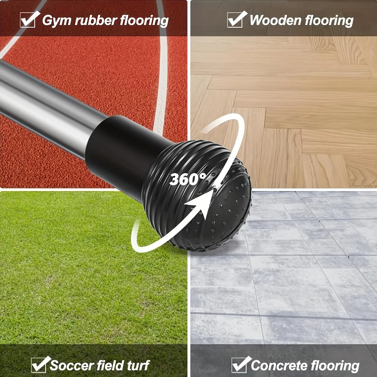 Landmine Attachment for Barbell, Easy to Use with 360° Rotation, Attachment for 2 Inch Barbell, Landmine Base