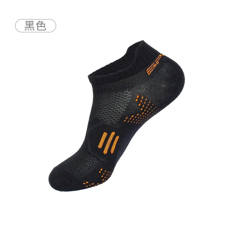 High Quality Sports Socks Breathable Non Slip Marathon Cycling Sports Socks High Elastic Tube Four Season Drying Sports Sock