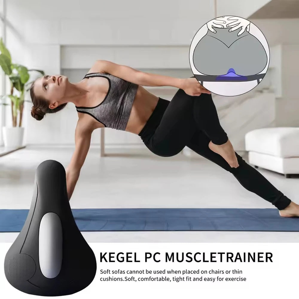 NEW Pelvic Floor Muscle Trainer Type-c Charging Electric Kegel Exerciser Massage Cushion for Men Women Sphincter Bladder Trainer