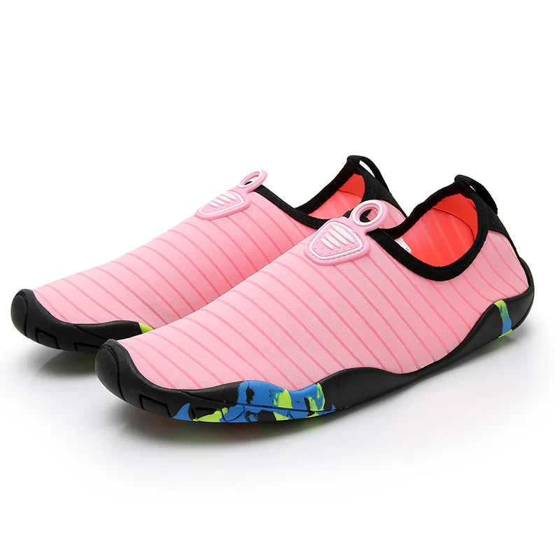 New Unisex Lager Size Unisex Outdoor Aqua Shoes Couples Vacation Beach Barefoot Swimming Shoes Indoor Fitness Gym Shoes35-46#