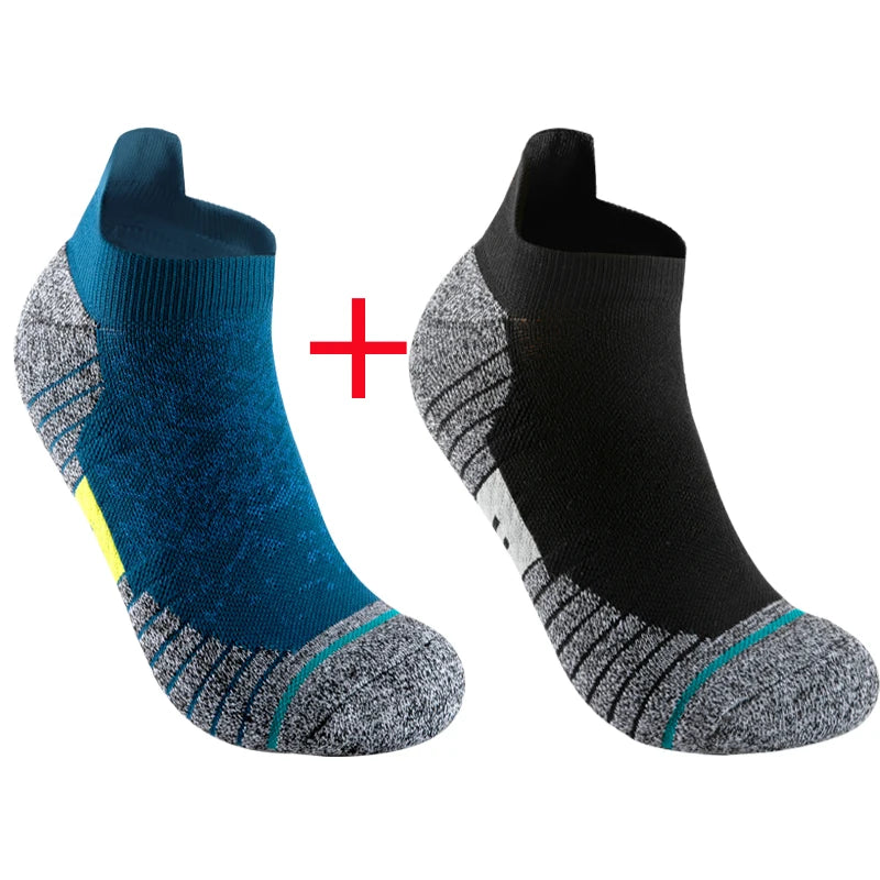 2 Pairs Bike Socks Men Nurse Compression Cycling For Women Mtb Guard Socks Stockings Sport Grip Barre Socks Invisible socks