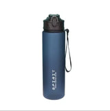 750ML Leak-Proof Sports Water Bottle with Straw and Carrying Loop BPA-Free Portable Mug with Seal Lid for Fitness Camping