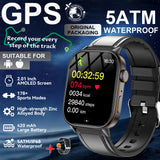 2026New Military Dual-band GPS Smart Watch Compass IP68K Waterproof Bluetooth Call Heart rate Sports Smart Watch For IOS Andriod