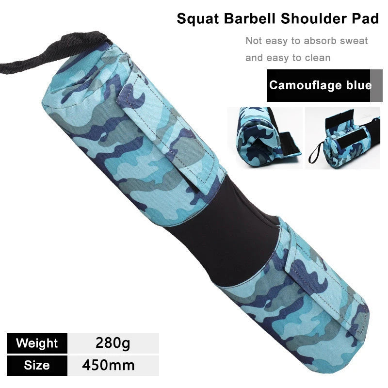 Barbell Pad for Hip Thrust Squat, Non‑Slip Thick Foam Bar Pad, Weight Lifting Shoulder Protector Cushion for Bar Home Gym