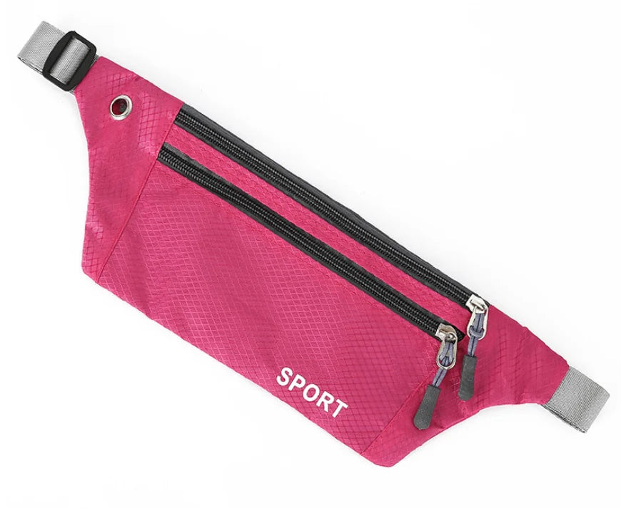 Waist Bag Sports Phone Men's Belt Bag Ultra-Thin Waterproof Mini Fanny Pack New Hot Women Run Light Waist Pouch
