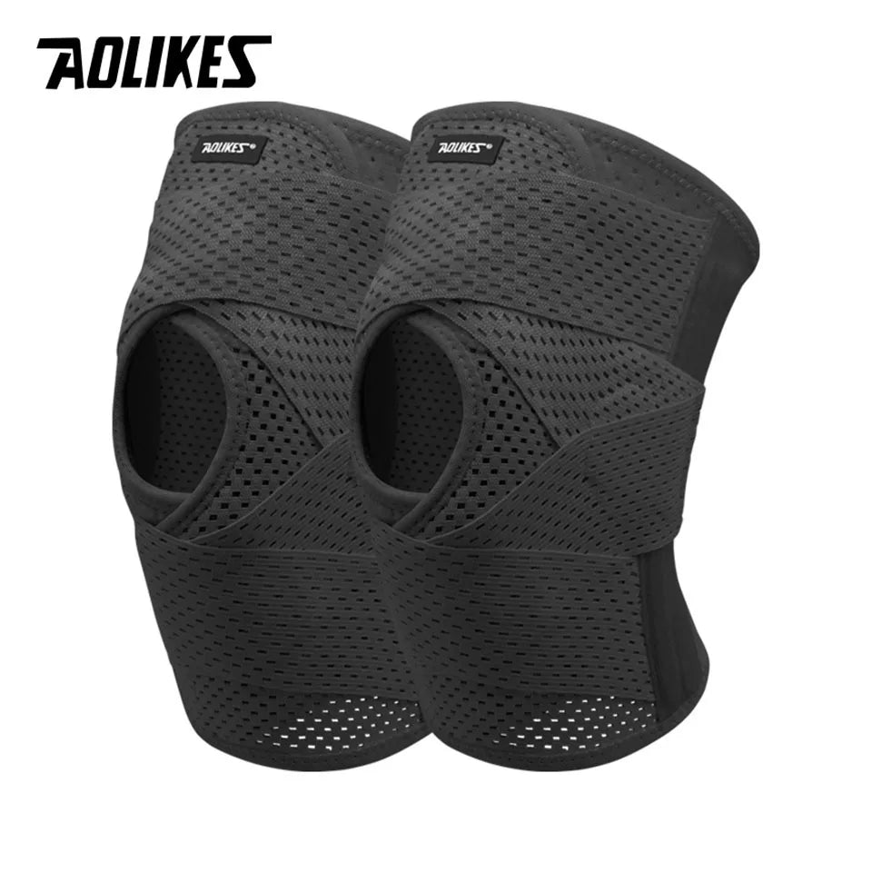 AOLIKES Knee Pads Support with Side Stabilizers for Men and Women Meniscal Tear Knee Pain ACL MCL Arthritis Injuries Recovery