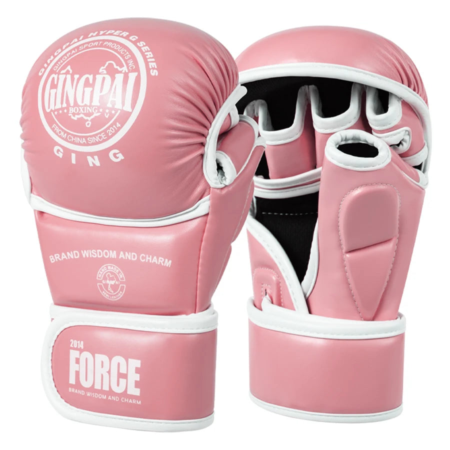 MMA Gloves Open Palm Sparring & Grappling Mitts,Martial Arts for Men & Women,Combat Sports,MMA, Boxing, Muay Thai, Kickboxing