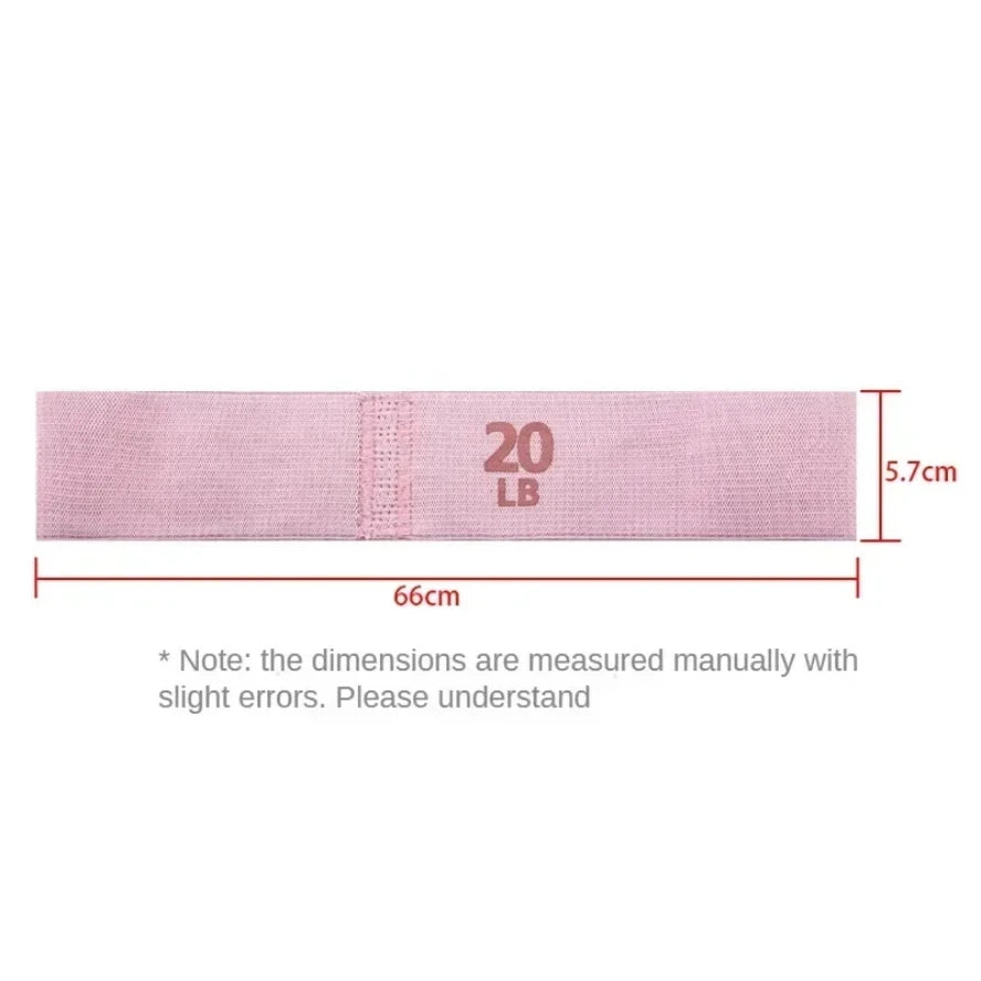 Fabric Elastic Fitness Resistance Bands Yoga Pilates Hip Circle Expander Bands Gym Training Loops Yoga Workout Equipment