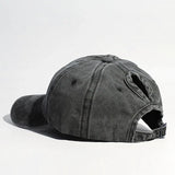 Women's baseball cap with ponytail design suitable for outdoor sports, running, and sun protection