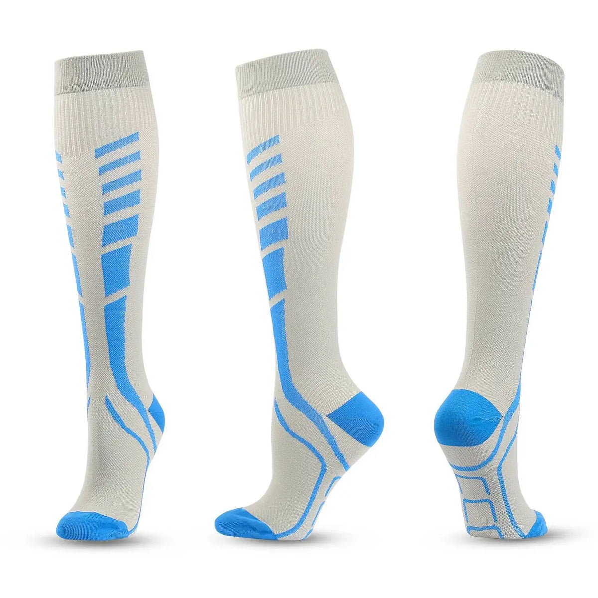 4 Pairs Unisex compress stockings Sports Pressure Socks Multi-color Outdoor Running Compression Socks Marathon Sports Gym Socks