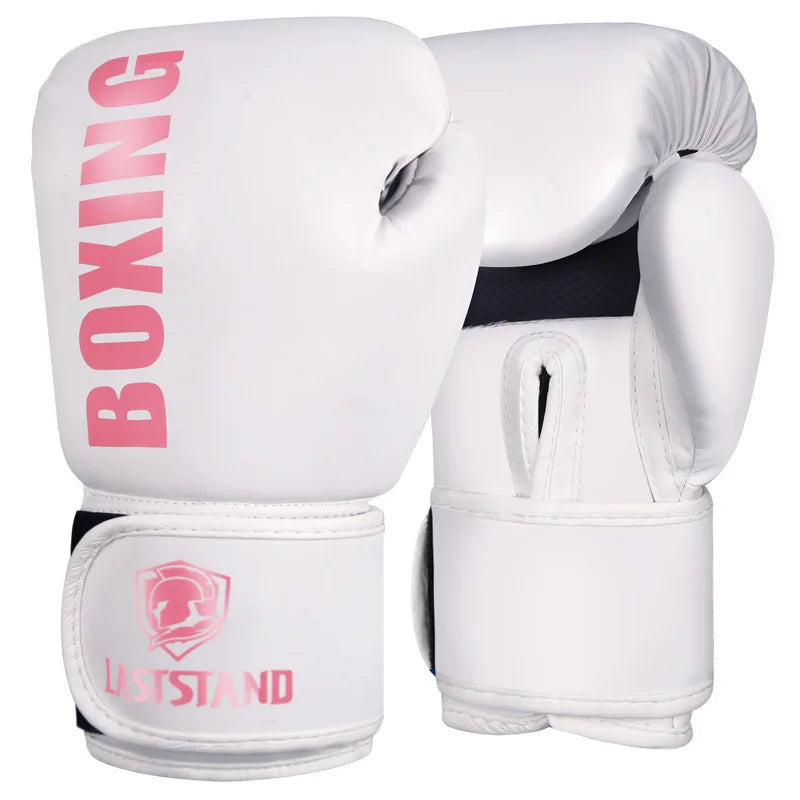 Boxing Gloves 6 10 12oz PU Leather Muay Thai Guantes De Boxeo Sanda Free Fight MMA Kick Boxing Training Glove For Men Women Kids