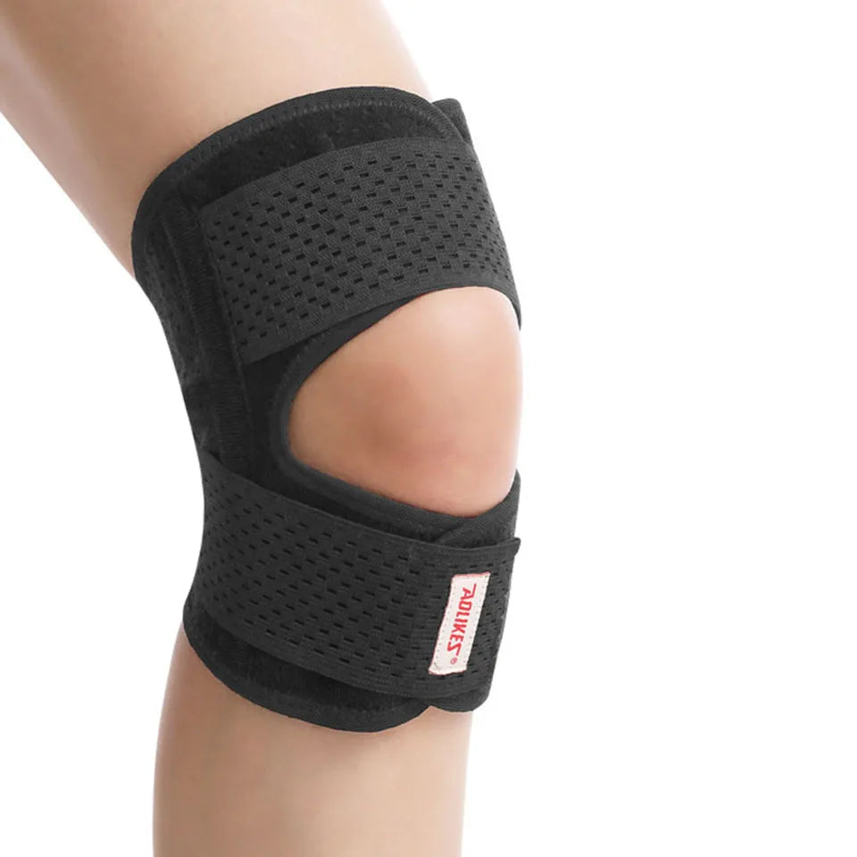 AOLIKES 1PC Knee Brace with Side Stabilizers Relieve Meniscus Tear Knee Pain Joint Pain Relief Adjustable Knee Support Knee Pads