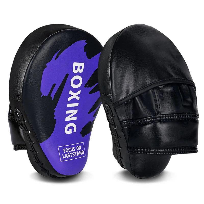 1Piece Boxing Pads for Men, Women,& Kids,PU Leather Focus Mitts for Martial Arts, Boxing Training,Curved Punch Mitts for Karate