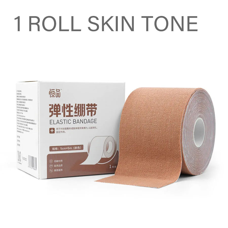 5M Kinesiology Tape Athletic Elastoplast Sport Muscle Patch Recovery Strapping Gym Waterproof Muscle Strain Injury Ease Bandage