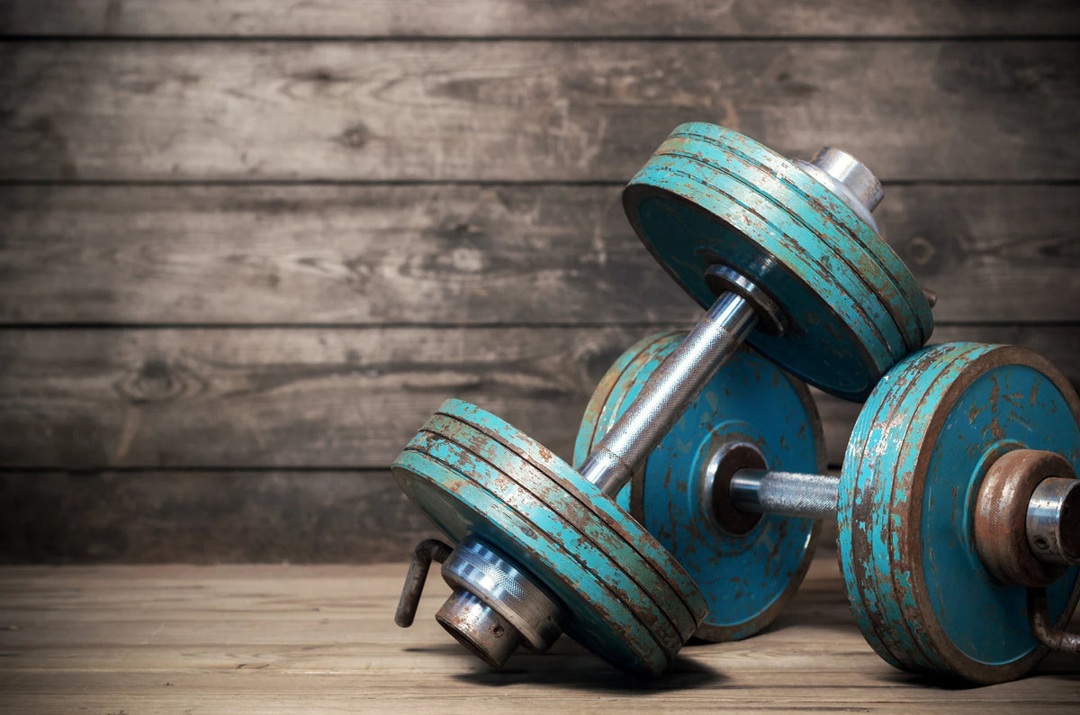 Gym Dumbbells Barbell Canvas Painting Print Fitness Studio Poster Motivational Wall Art Picture for Living Room Home Decor