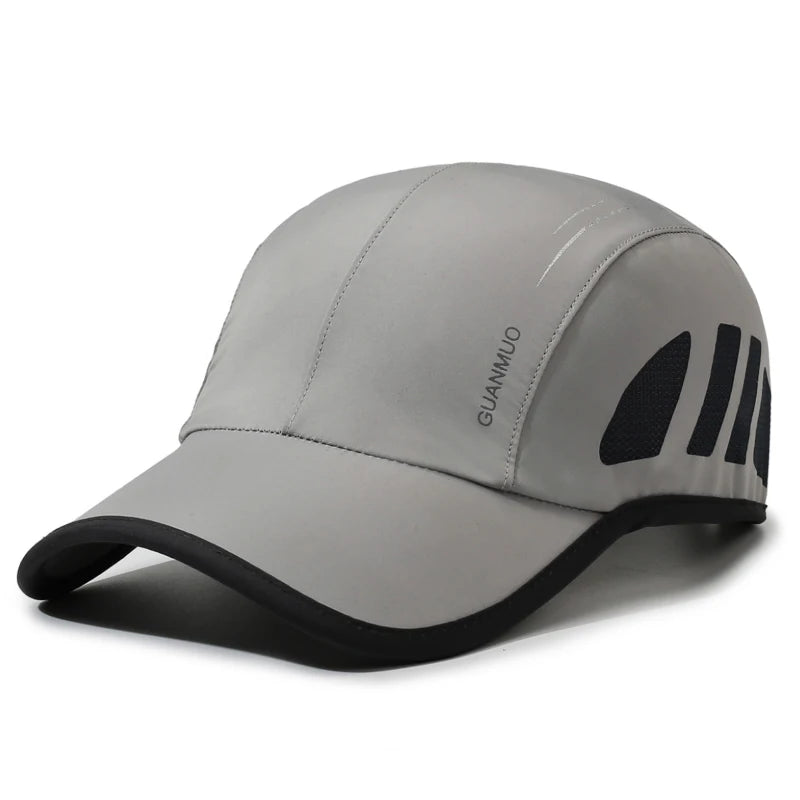 New Summer Lightweight Quick-Dry Breathable Sun Hat, Unisex Outdoor Fishing Baseball Cap for Travel & Casual Wear