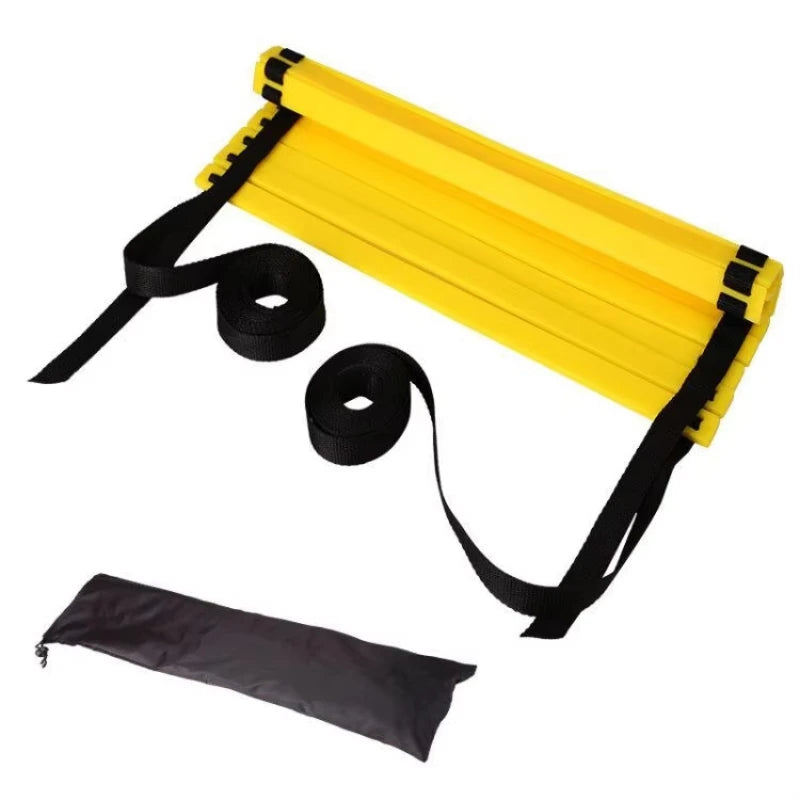 Agility Ladder for Sports Training Nylon Speed Ladder,Adjustable Layout, Ideal for Football,Gym,Home Workout,&Footwork Drills