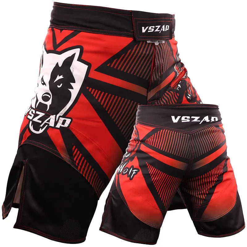 VSZAP MMA Fighting shorts fitness gym sports jujitsu Taekwondo Thai boxing shorts fighting clothes boxing pants Jiu-Jitsu