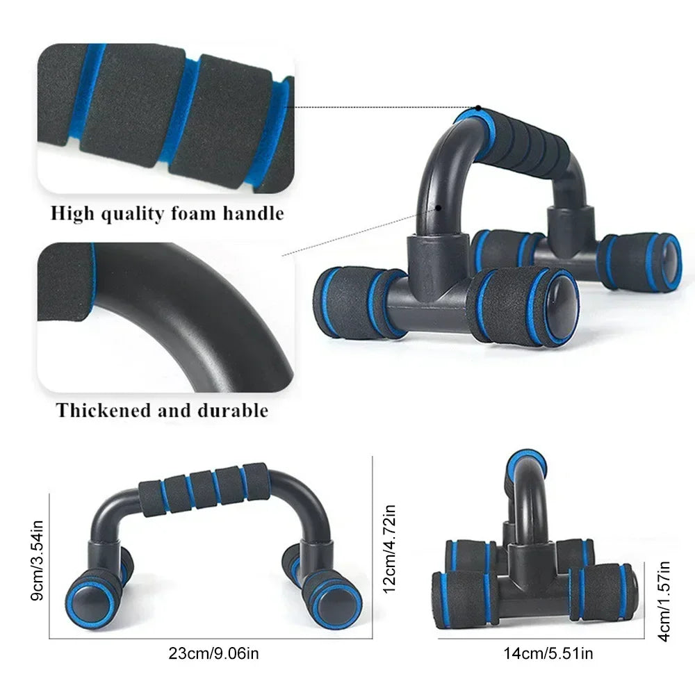 Non-Slip Push up Stand Home Fitness Power Rack Gym Handles Pushup Bars Arm Chest Muscle Training Equipment for Bodybuilding