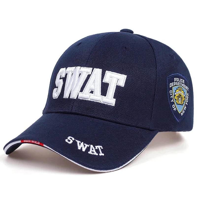 Tactical Series SWAT Fashion Letters Baseball Caps for Men's Women Female Male Sport Visors Snapback Caps Sun Hat Male Gorras
