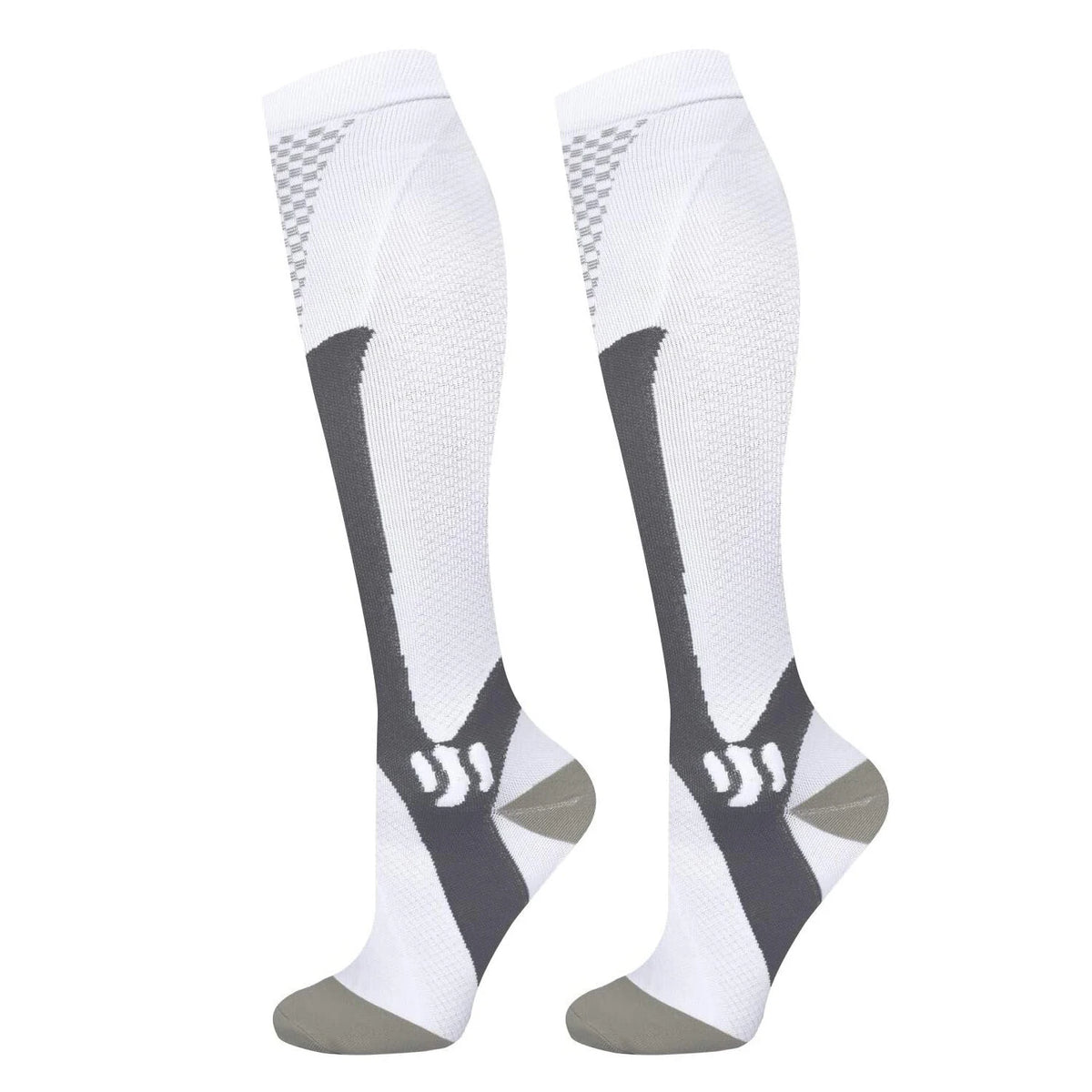 6Pairs Compression Socks 20-30mmHg High Stockings Men & Women Sports Marathon Cycling Football Varicose Veins EU35-45