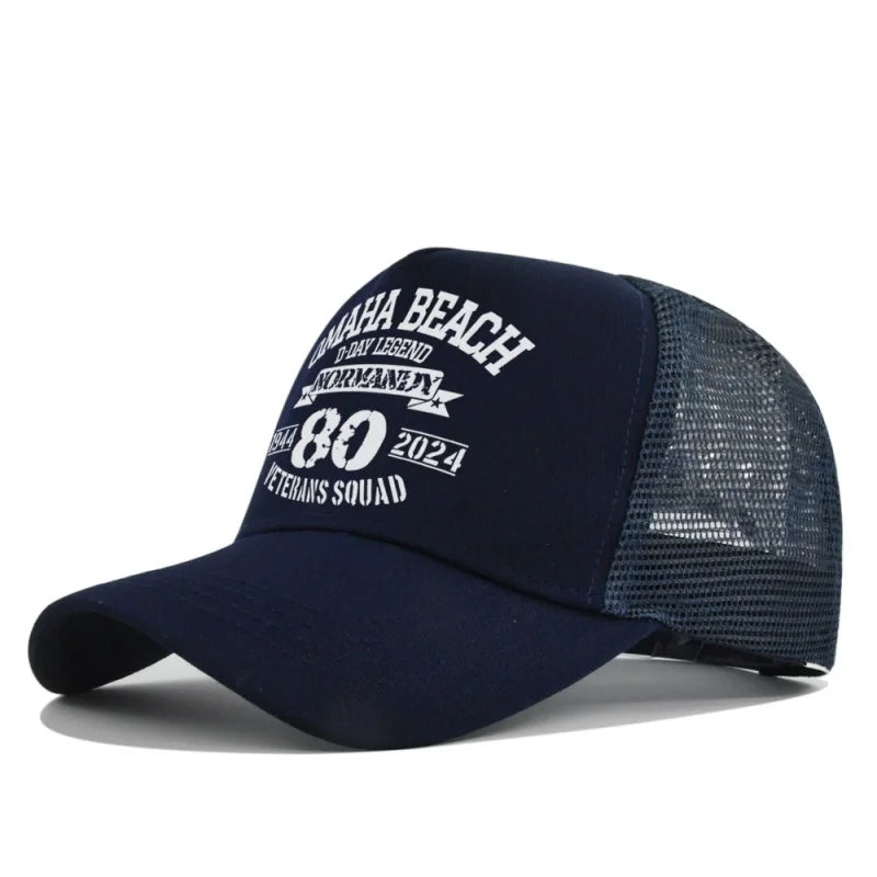 New Fashion Spring Summer Printed Mesh Breathable Baseball Cap Gorras Personality LOGO for Men WomenCouples Visor Hat Casquette