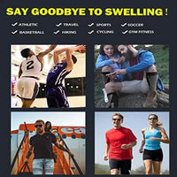 Compression Socks Sports Jump Rope Yoga Elastic Pressure Calf Stockings Socks Varicose Veins Compress Halloween Christmas New