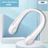 New Learless Mini Fan Hanging Neck Lazy Person Portable Turbo Sports Outdoor Silent Charging USB Soft Rubber Fan