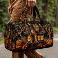 3D short-distance portable travel bag  Multi-functional sports fitness bag  Halloween fun handbag