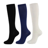 3 Pairs Compression Socks Men Gym Outdoor Football Natural Hiking Cycling Socks Varicose Veins Diabetes Swelling Pregnancy Socks