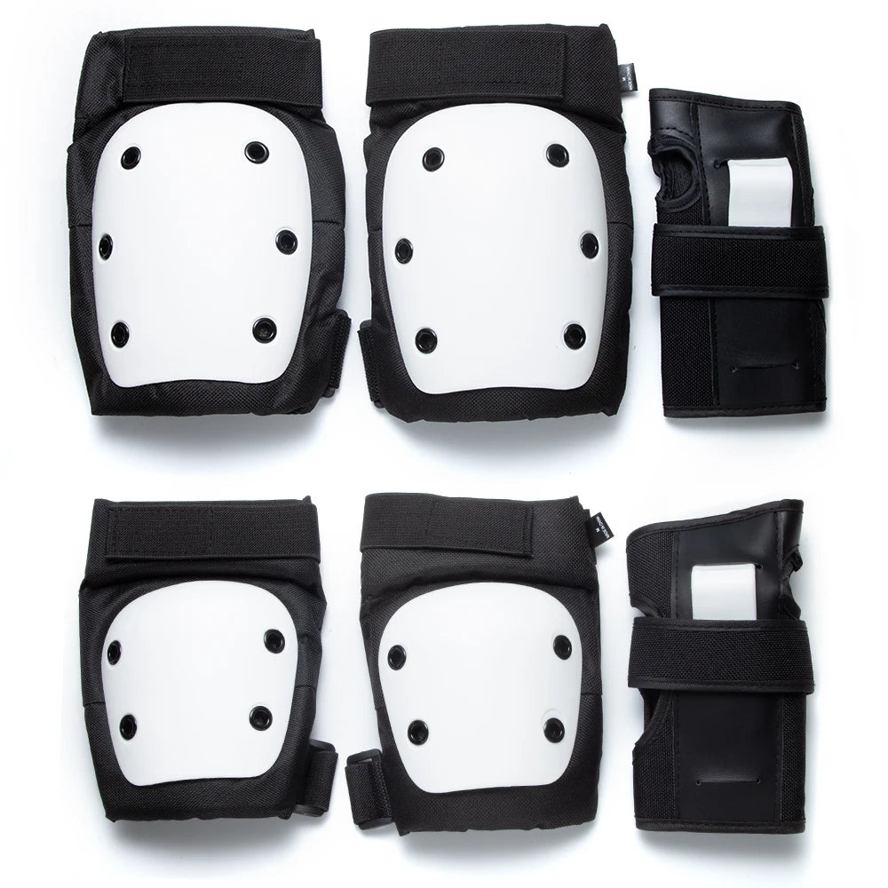 Knee Pads,Elbow Pads & Wrist Guards for Men Women & Kids - Protective Gear for Skateboarding,BMX &Scooter - Multi-Sport Pad Set