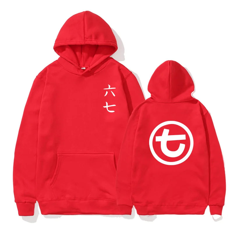 Japanese Anime Sweatshirt Scissor Seven Symbols Killer Seven Hoodie Streetwear Hooded Sweatshirts Casual Hoodies Men Clothing