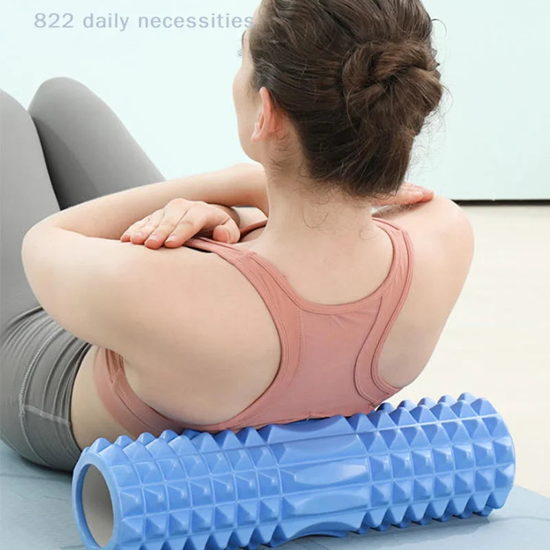 convenientYoga Column Roller Fitness Equipment EVA  Yoga roller Foam Roller Yoga Pilates Yoga Block Gym Roller