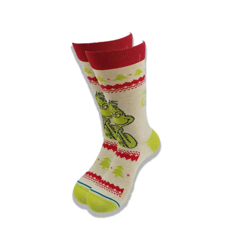 Cartoon and Animation fFashion Trend Men and Women Socks Autumn and Winter Street Style  Middle Tub