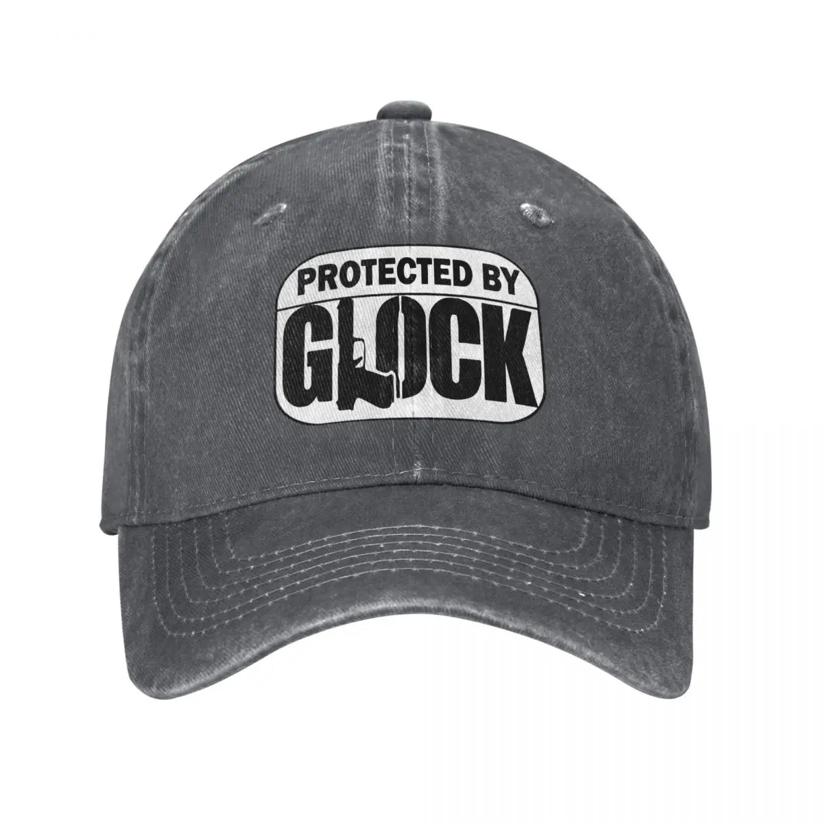 Gun Unisex Baseball Caps Tactical Shooting Distressed Washed Hats Cap Vintage Outdoor All Seasons Travel Gift Headwear