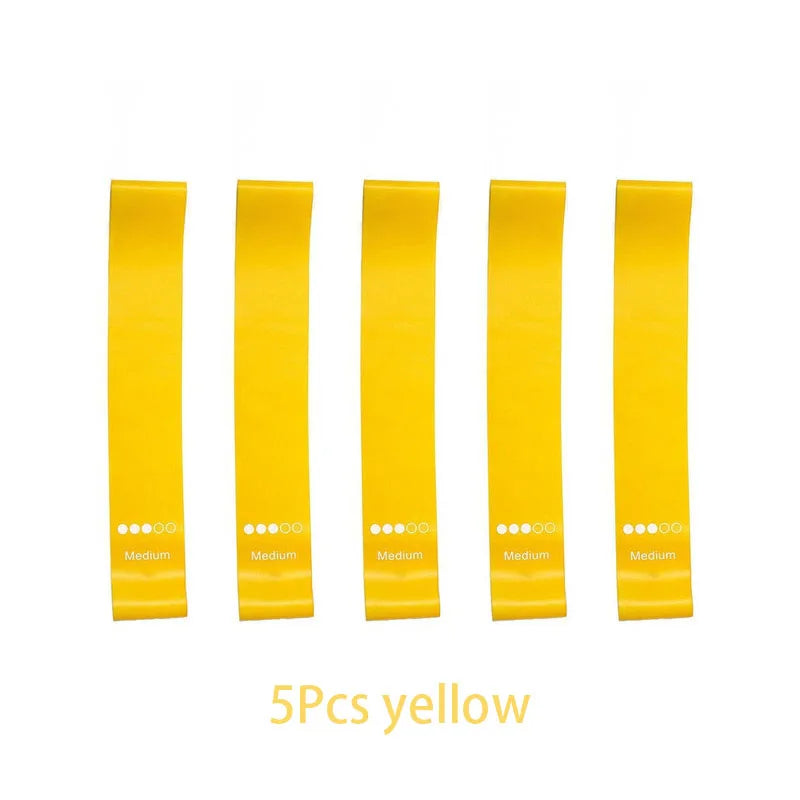 Different Resistance Bands Yoga Band Fitness Exercise Training Hip Tension Band Leg Squat Dance Elastic Loop Stretch Band
