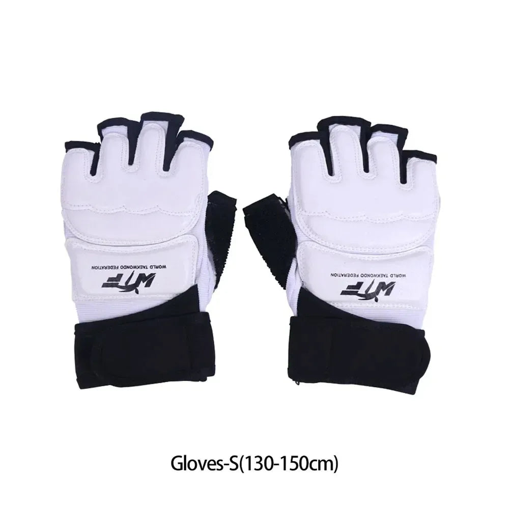 Half Finger Boxing Gloves Adults Boxing Fighting Sandbag Training MMA Sanda Karate Muay Thai Fitness Taekwondo Protection Set