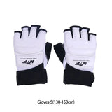 Half Finger Boxing Gloves Adults Boxing Fighting Sandbag Training MMA Sanda Karate Muay Thai Fitness Taekwondo Protection Set