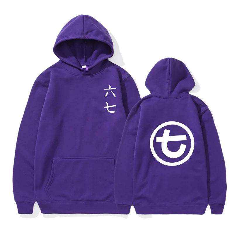 Japanese Anime Sweatshirt Scissor Seven Symbols Killer Seven Hoodie Streetwear Hooded Sweatshirts Casual Hoodies Men Clothing
