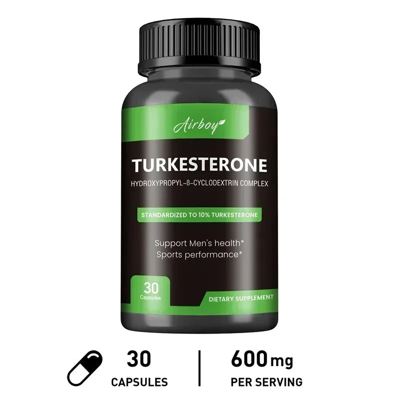 Turkesterone Supplement - Increase Endurance, Promote Muscle Growth and Recovery, Improve Athletic Performance, Enhance Energy