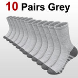 10/20/30 Pairs Men Outdoor Sports Socks Anti Odor Sweat Absorbing Breathable Comfortable Basketball Cycling Running Casual Socks