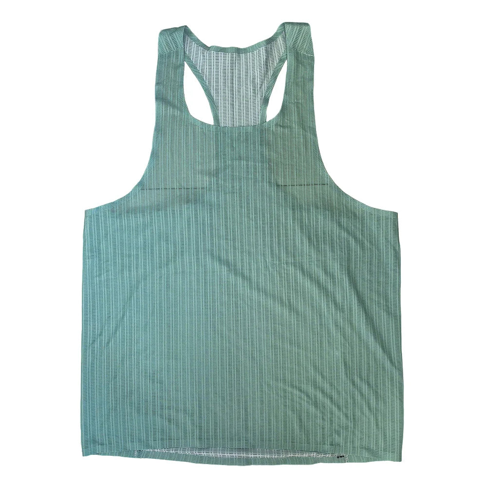 Athletics Tank Top Running Vest Speed Fitness Shirt Sleeveless Men Track Field Singlet