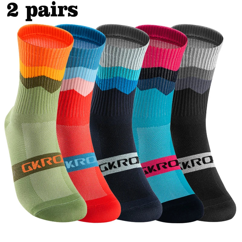 Professional Cycling Socks Breathable Road Bicycle Socks Men Women Outdoor Sports Racing E Compression Cycling For Women